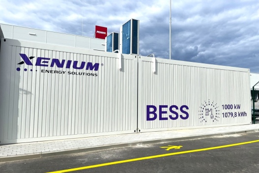 Bateriové úložiště AKU 1079,8 kWh